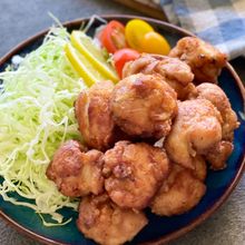 しっとり優しい【まぁるい唐揚げ】醤油麹に漬けるだけ☆