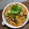 楽ラク手抜キッチン🐶🐾の作ってみた!投稿(『豚まめキムチ雑炊』レンジで簡単!冷凍ごはんですぐできる☆)