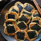 長芋と納豆のふわふわ磯辺焼き
