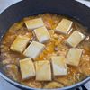 【かにかまと豆腐の卵とじ】飲める白だしあん♪の工程5