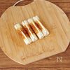 【肉巻きチーズちくわのお好み焼き風】おつまみに♪の工程2