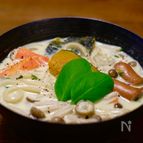 かぼちゃの洋風ミルクうどん