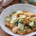 レンチンだけで超簡単＊激旨♡レンチン白菜と絹揚げほっこり煮