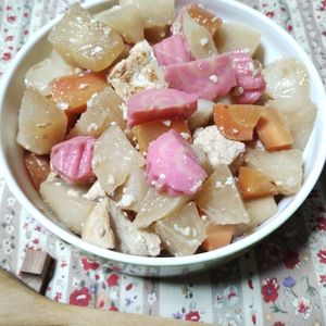 M＊Pの作ってみた!投稿(気楽に作れる簡単煮物。おかずけんちん)