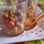 イカとひよこ豆の簡単美味マリネサラダ