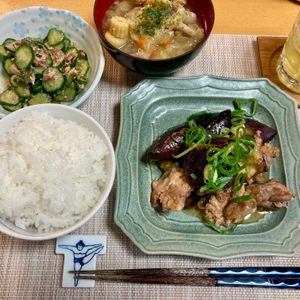 たぁプーの作ってみた!投稿(とろとろ茄子が絶品！【茄子と豚バラのしょうが焼き】)