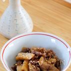 れんこんと牛肉の煮物