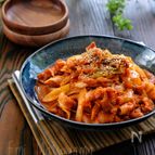 レンジで出来ちゃう！チェユクポックム(豚のコチュジャン炒め)