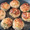 ワンパン♪全部混ぜて焼くだけ◎【ねぎ味噌マヨつくね】の工程3