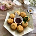 揚げるからおいしい！手作りにらまんじゅう