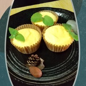 チョロリスの作ってみた!投稿(ノンオイルゆずシフォンカップケーキ　ノンオイルシフォン黄金比)