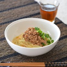 豆乳仕立ての汁なし担々麺