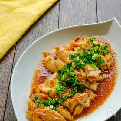 さっぱりコク旨鶏チャーシュー*レンジで簡単!お肉柔らか♪