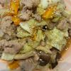 くだもの大好き🧡の作ってみた!投稿(【天才的！豚こま肉とキャベツのワンパン春雨いため】時短♡節約)