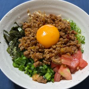 こならの作ってみた!投稿(○○で簡単味付け！『台湾風まぜそうめん』)