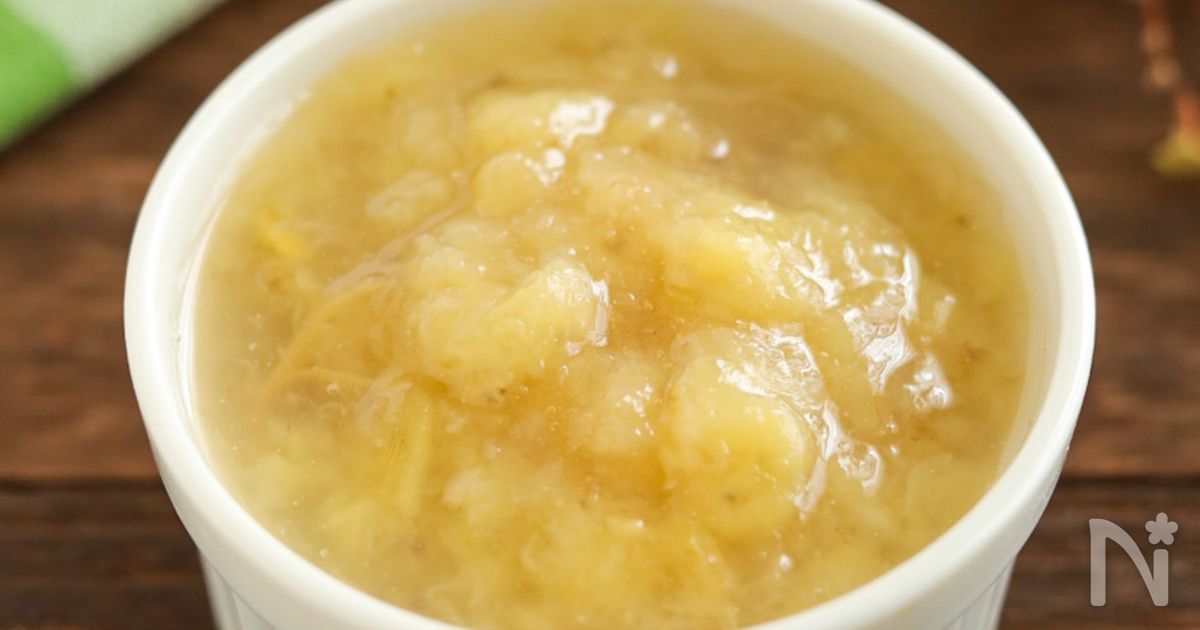 レンジで2分♡はちみつバナナジャム【砂糖不使用】