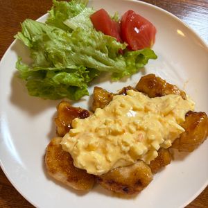 まさの作ってみた!投稿(【てりマヨ甘酢チキン南蛮】鶏むね肉しっとり柔らか♡)