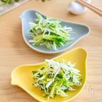水菜とじゃこの和風サラダ