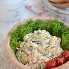 梅肉おかかのポテトサラダ【作り置き】
