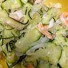 CK’の作ってみた!投稿(女性に嬉しい♪ズッキーニとえびのチーズ風味サラダ)