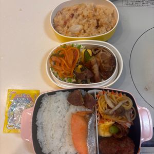 1376967の作ってみた!投稿(【冷凍作り置き】お弁当に！フライパンで簡単！鮭の塩焼き)