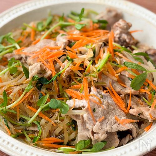 【豆苗の重ね煮】忙しい平日の夜に！いつもの野菜で簡単おかず
