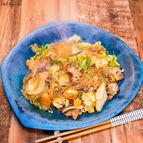 豚肉たっぷり卵ふんわりチャプチェ