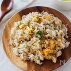『鶏ごぼうピラフ』鶏むね肉でヘルシー♡炊飯器使用！