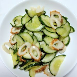 ふうかの作ってみた!投稿(【きゅうりとちくわの酢の物】料亭の味わいになる)