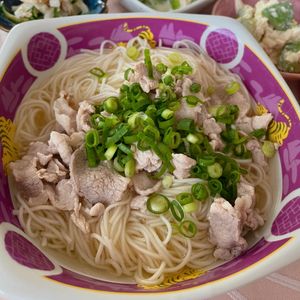 633toの作ってみた!投稿(ぶっかけ豚ネギ塩そうめん＃包丁不要＃やみつき)
