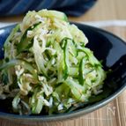 ポリポリ食べてしまう!きゅうりと切り干し大根のごま酢和え