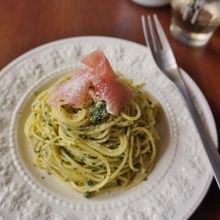 春菊のジェノベーゼパスタ