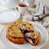 【米粉のブルーベリークランブルチーズケーキ】グルテンフリー