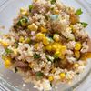 【おかわり必須！】とうもろこしとツナのやみつき混ぜご飯の工程3