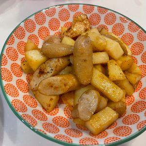 99の作ってみた!投稿(カレーマヨのコク旨ジャーマンポテト)