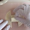 材料2つ パリとろリボン餃子の工程3