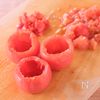 【丸ごとトマトグラタン】COSORIで作る！おもてなしにも◎の工程1