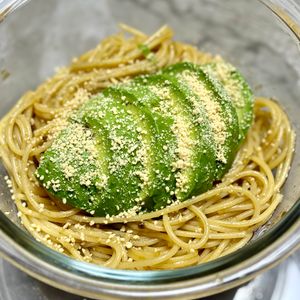 968467の作ってみた!投稿(和えるだけで簡単！海苔の佃煮パスタ)