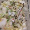 ねこの作ってみた!投稿(5分で完成!【白菜とカニカマの塩昆布サラダ】簡単やみつき♩)