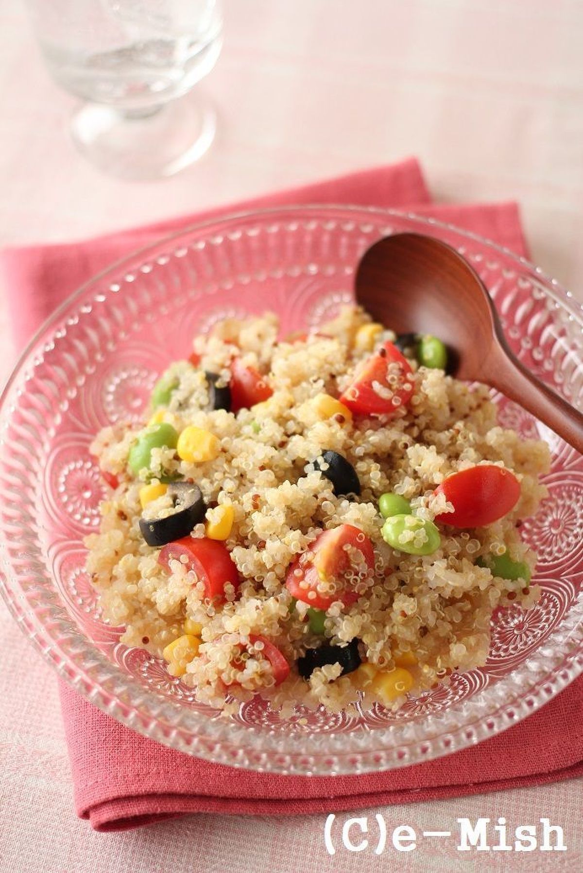 ガーリックチーズキヌアのレシピ