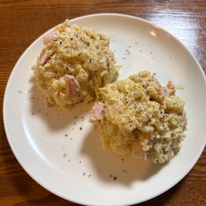 まさの作ってみた!投稿(レンジで5分！【ポテトサラダ】ジャーマンポテト風)