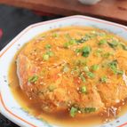 ゴロゴロ新玉ねぎのかにニラ玉§おいしい餡かけで天津飯にも！