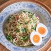 【豆苗とかにかまの冷やし中華】節約ランチに♪