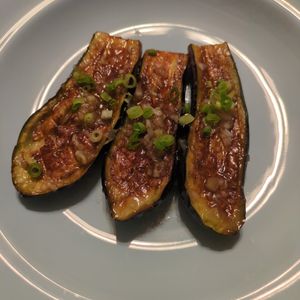 たりおの作ってみた!投稿(ねぎ塩だれで旨々☆なすステーキ。)