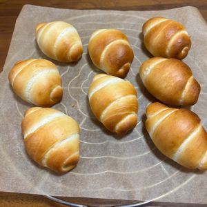 こむぎの作ってみた!投稿(【毎日食べたい】特濃ミルキーロールパン)