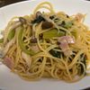 なおの作ってみた!投稿(【小松菜ベーコンの和風ペペロンチーノ】ワンパンでラクすぎる！)