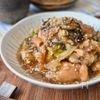 塩昆布とめんつゆで鶏もも白菜炒めの工程6
