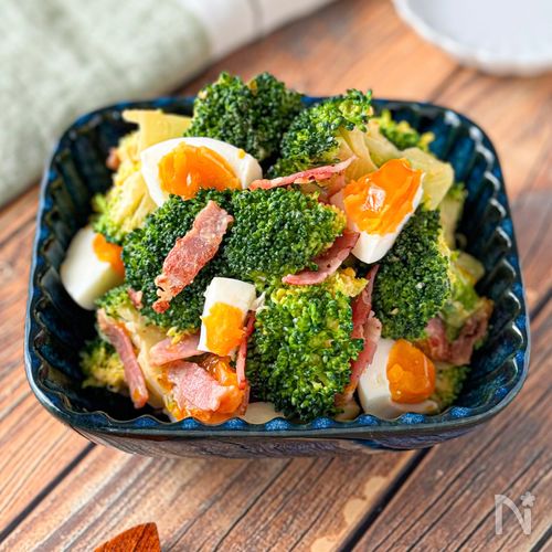 【デリ風♪ブロたまサラダ】ソースのうま味でやみつきに◎