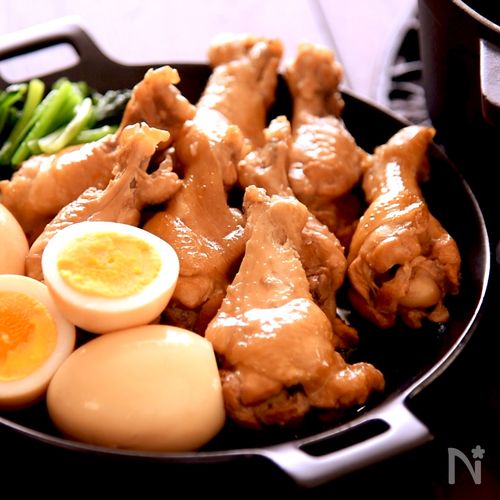 鶏のさっぱり煮☆黒酢でコク旨