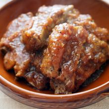 ほろほろスペアリブの焼肉のたれ煮